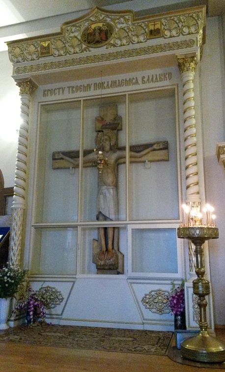 Копия Годеновского Креста в монастыре Животворящего Креста