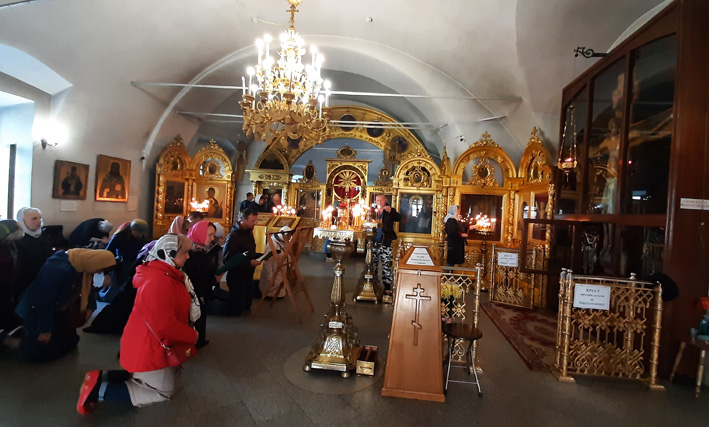 Гольяново крест животворящий