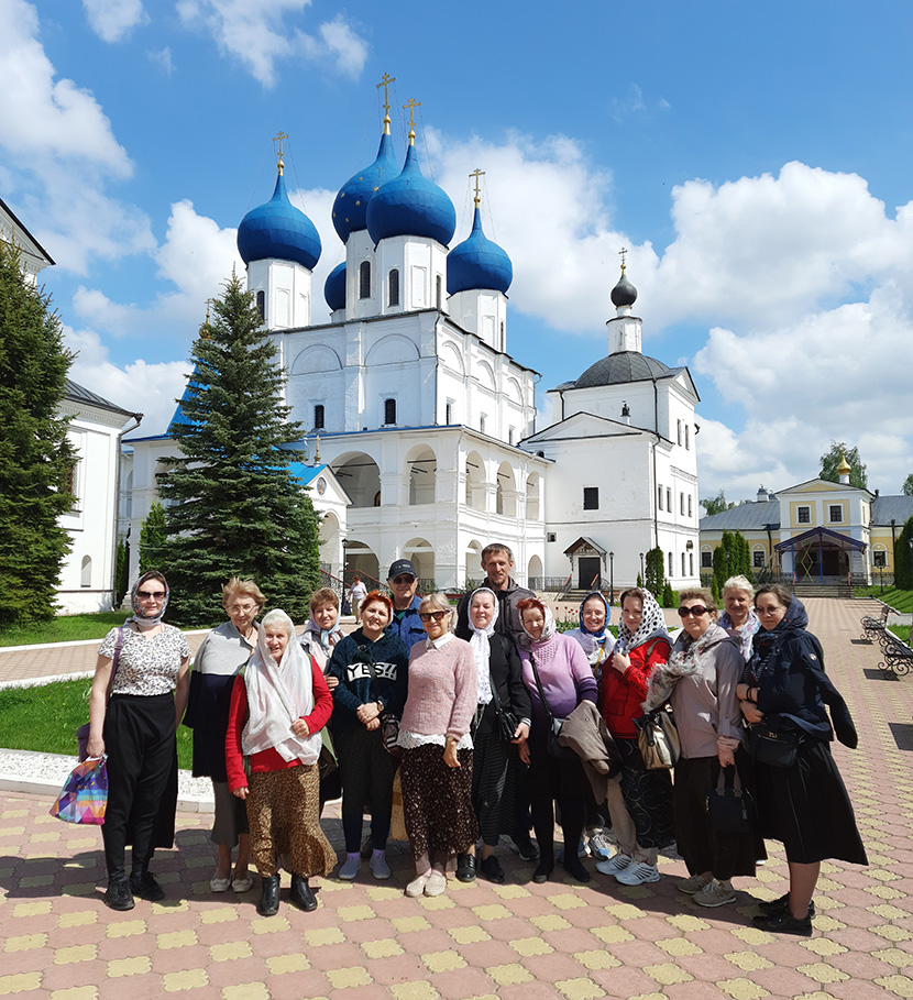 паломники в Серпухове